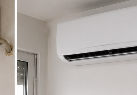 After — 1x1 split air conditioning (20-25 m² room)