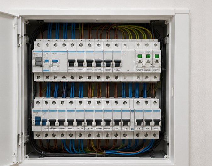 After — Electrical panel replacement + certification