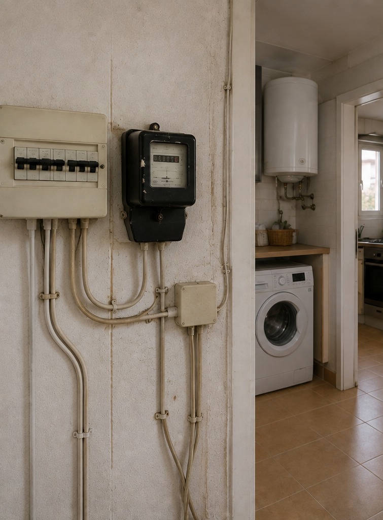 Antes — Batería de respaldo para el hogar (con o sin placas solares)