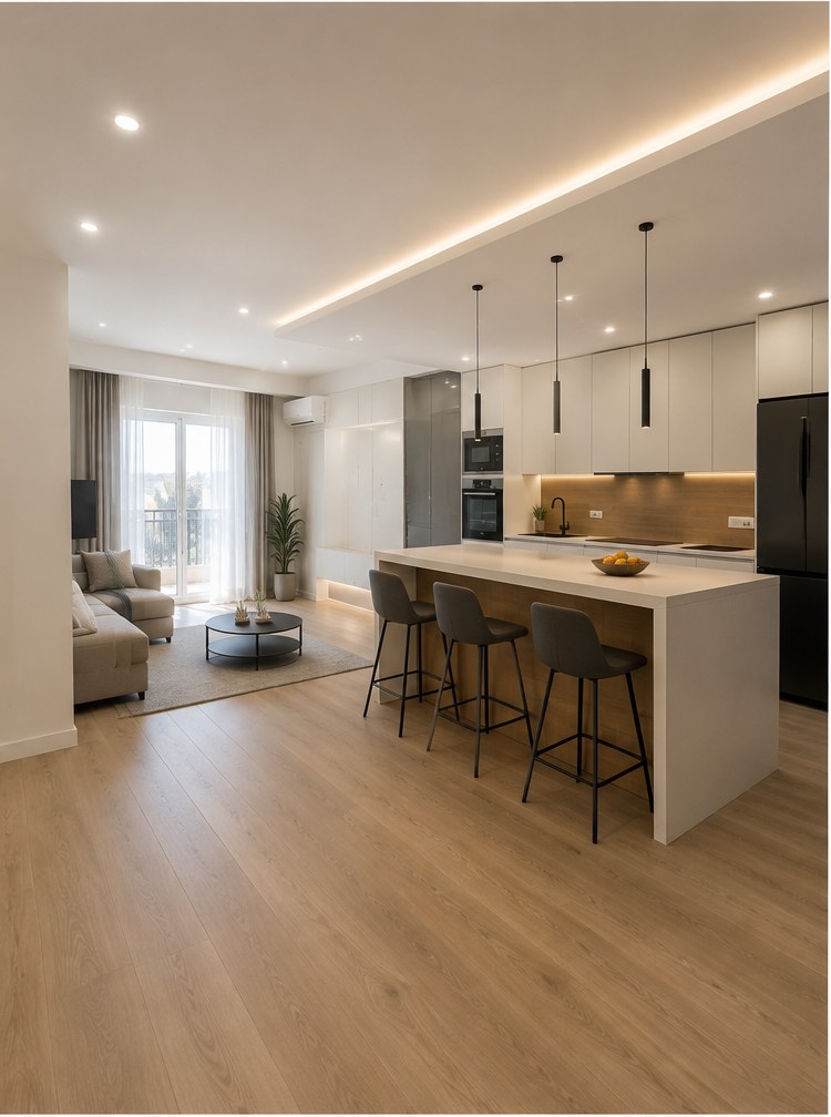 Full renovation with integrated AHOMED technology