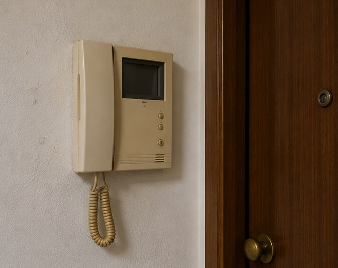 Before — Smart video intercom